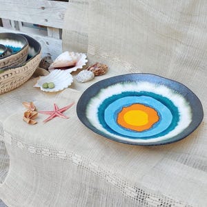 Ceramic Small Wall Plate – Handmade Decorative Art and Unique Home Accent image 9
