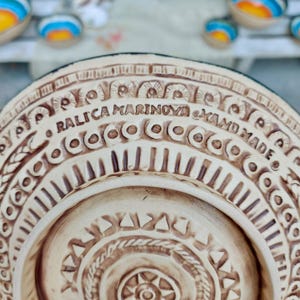 Ceramic Small Wall Plate – Handmade Decorative Art and Unique Home Accent image 7