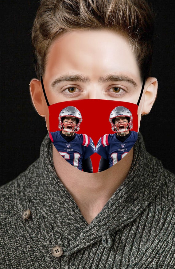 Tom Brady Face mask Celebrity Face Mask Adults and kids Face | Etsy