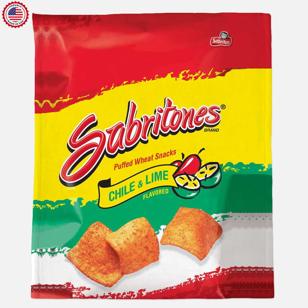 Sabritones Chips Blanket Sabritones Chips Throw Blanket All Etsy