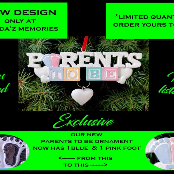 Parents To Be Personalized Christmas Ornament