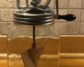 Old-fashioned Dazey Churn No 20, Patented Feb 14 1922 by the Dazey Churn MFG Co, St Louis MO, Made in USA Used and in Good Condition