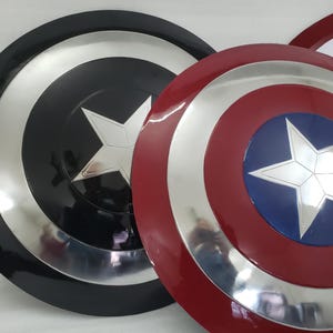 Handcrafted Captain America Metal Shield Replica - Cosplay, Wall Decor image 8