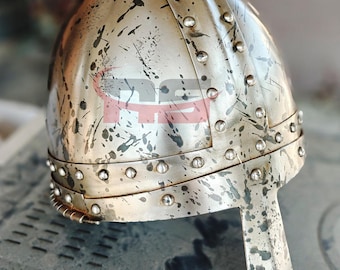 Medieval Norman Nasal helmet, spangen conical shape  for cosplay/larp