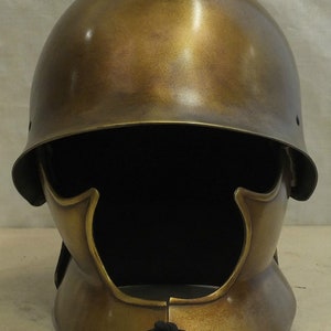 Thracian Helmet - Medieval Lars Greek Roman Era- Brass Antique Finish-