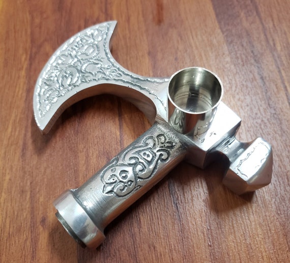Walking Stick Handle Chrome Finish for Wooden Cane
