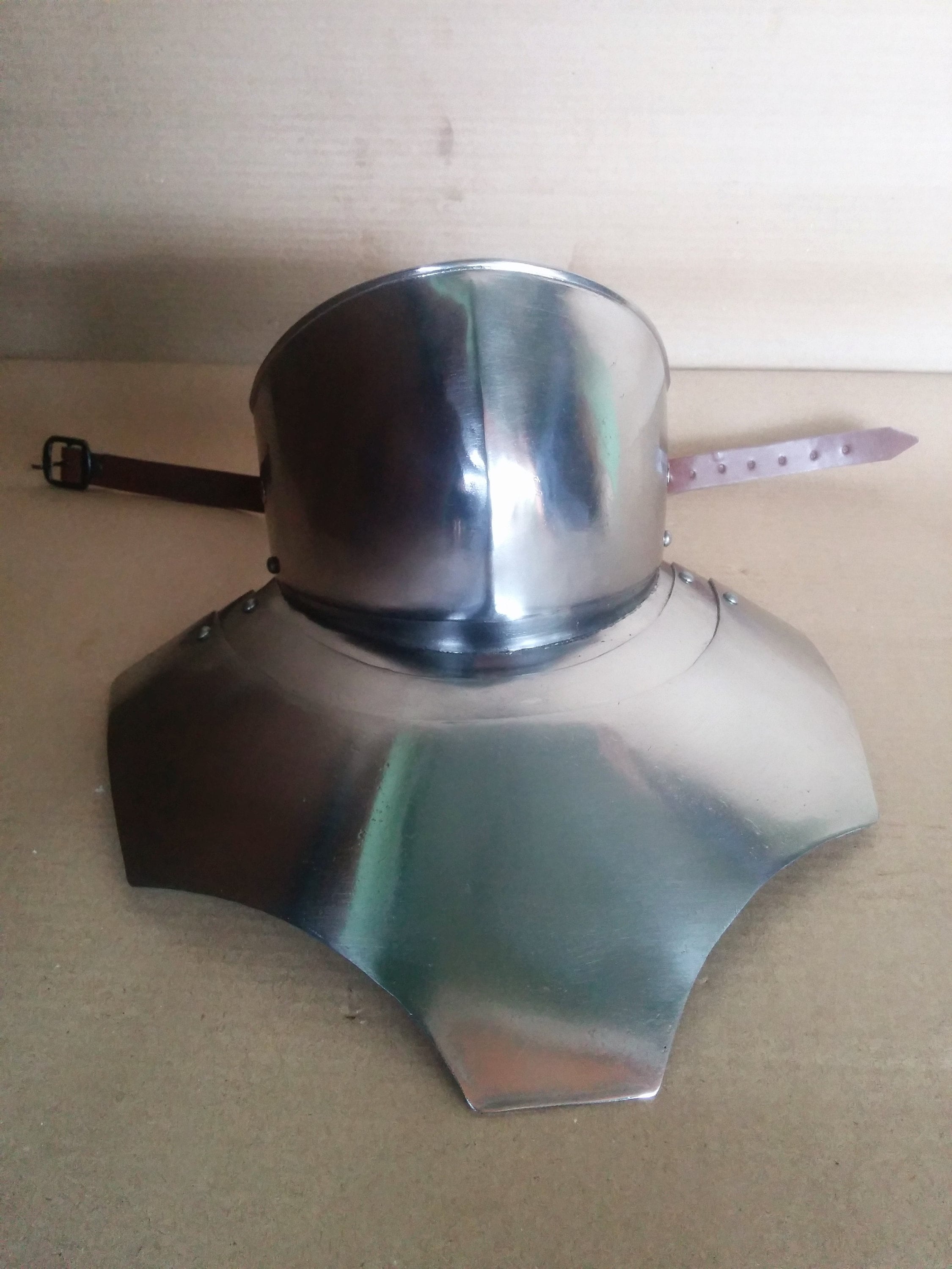 Larp Armor, Medieval Bevor. Cosplay Armor, Etsy