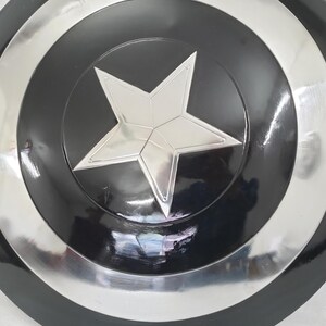 Handcrafted Captain America Metal Shield Replica - Cosplay, Wall Decor image 11