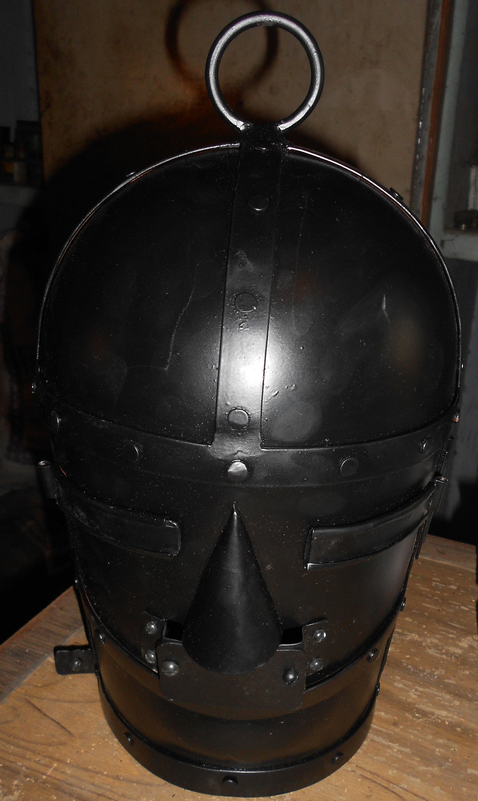 Helmet For Punishment Medieval Age Slave Tortures Head Cover Etsy