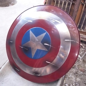 Captain America Damage Shield |Steve rogers 22&quot; shield