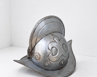 Spanish Morion Medieval Conquistador Steel Armor Helmet Renaissance Warrior hat