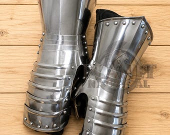 Medieval Steel Gauntlets Knight Armor Gloves Gothic Hand Armor | LARP Cosplay Renaissance Costume Armor