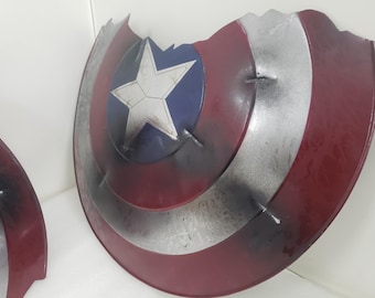 Captain America Broken Shield: Avenger Endgame Replica, Cosplay Prop
