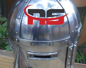 Helmet For Punishment Medieval Age Slave Tortures Head Cover