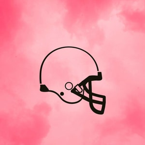 Casco de fútbol Descarga instantánea SVG descarga digital