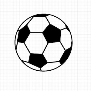 Soccer Ball Instant Download SVG digital download