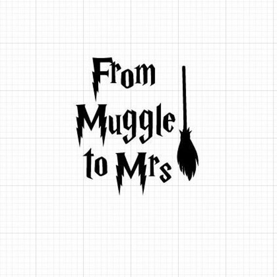 From Muggle to Mrs SVG Files Instant Download Cricut Cut | Etsy Australia