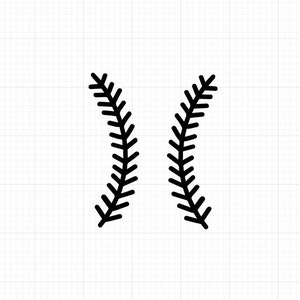 Baseball Stitches Svg,Baseball Svg, Baseball Laces Svg, , Baseball Stitches Cut File, Baseball Stitches Vector, Baseball Cut File for Cricut