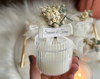 Candles, Candle Favors Wedding, Custom Candle Gifts, Candle Gift Babyshower, Candle Favor for Graduation, Decorative Candles