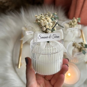 Candles, Candle Favors Wedding, Custom Candle Gifts, Candle Gift Babyshower, Candle Favor for Graduation, Decorative Candles