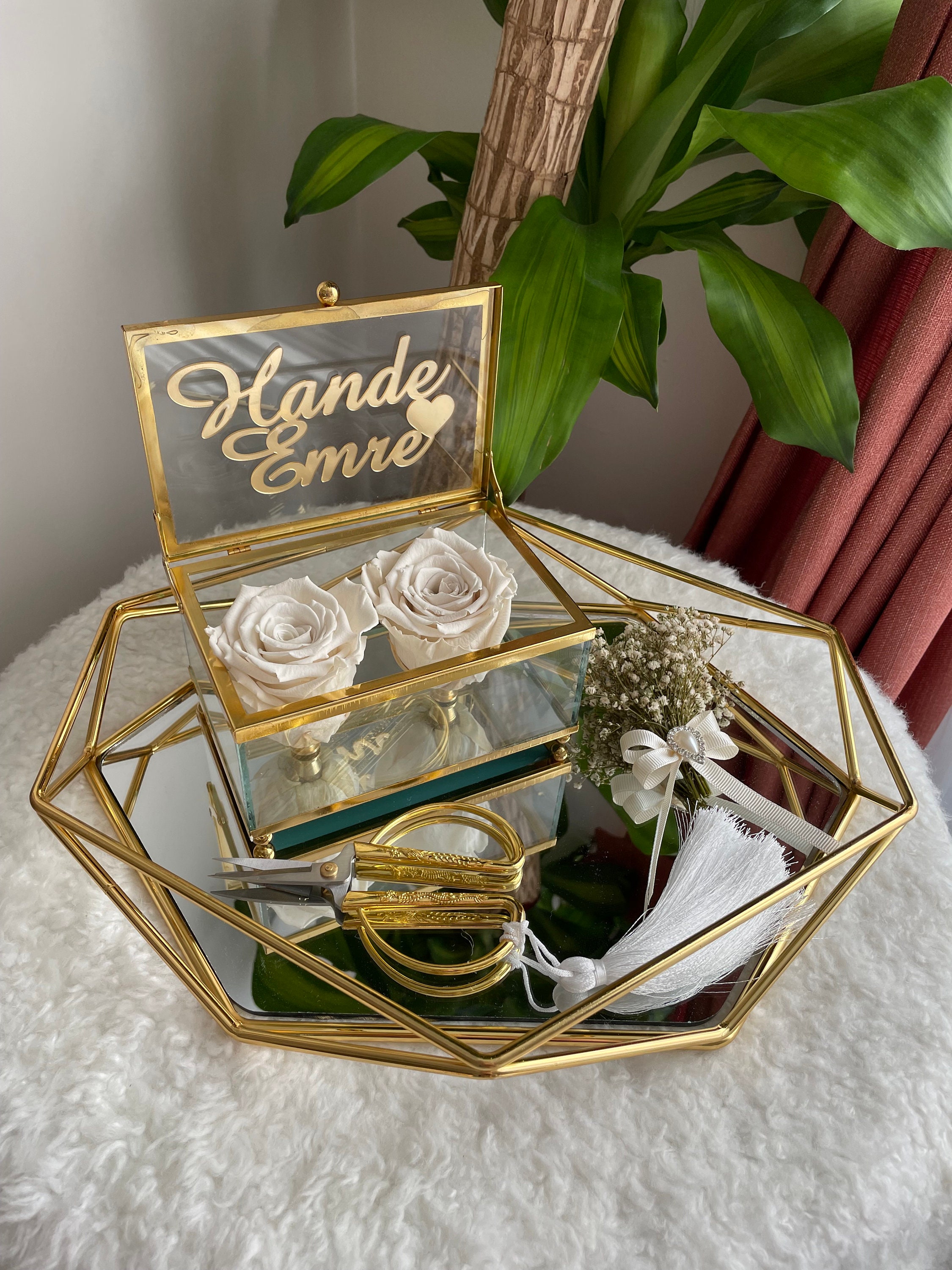 Engegament tray,nikkah tray set,weding tray, campestre.al.gov.br