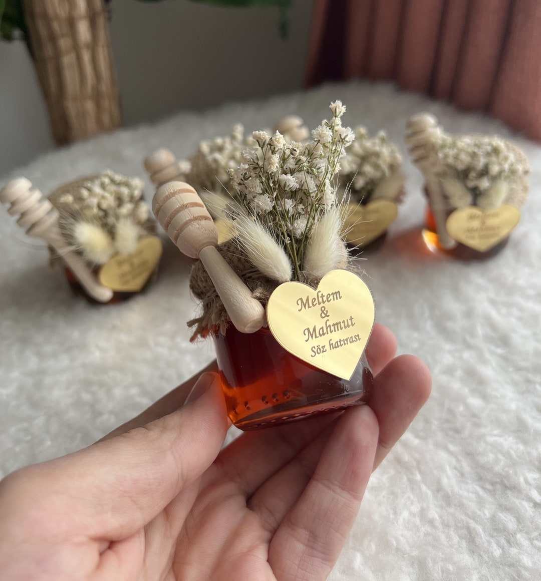 Personalized Honey Wedding Gift, Honey Wedding Favours, Wedding Favor
