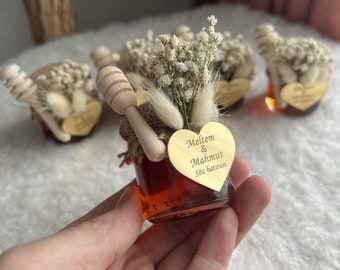 Personalized Honey Wedding Gift, Honey Wedding Favours, Wedding Favor İdeas, Honey Gift Box, Handmade Honey Box Gift, Honey Gift,