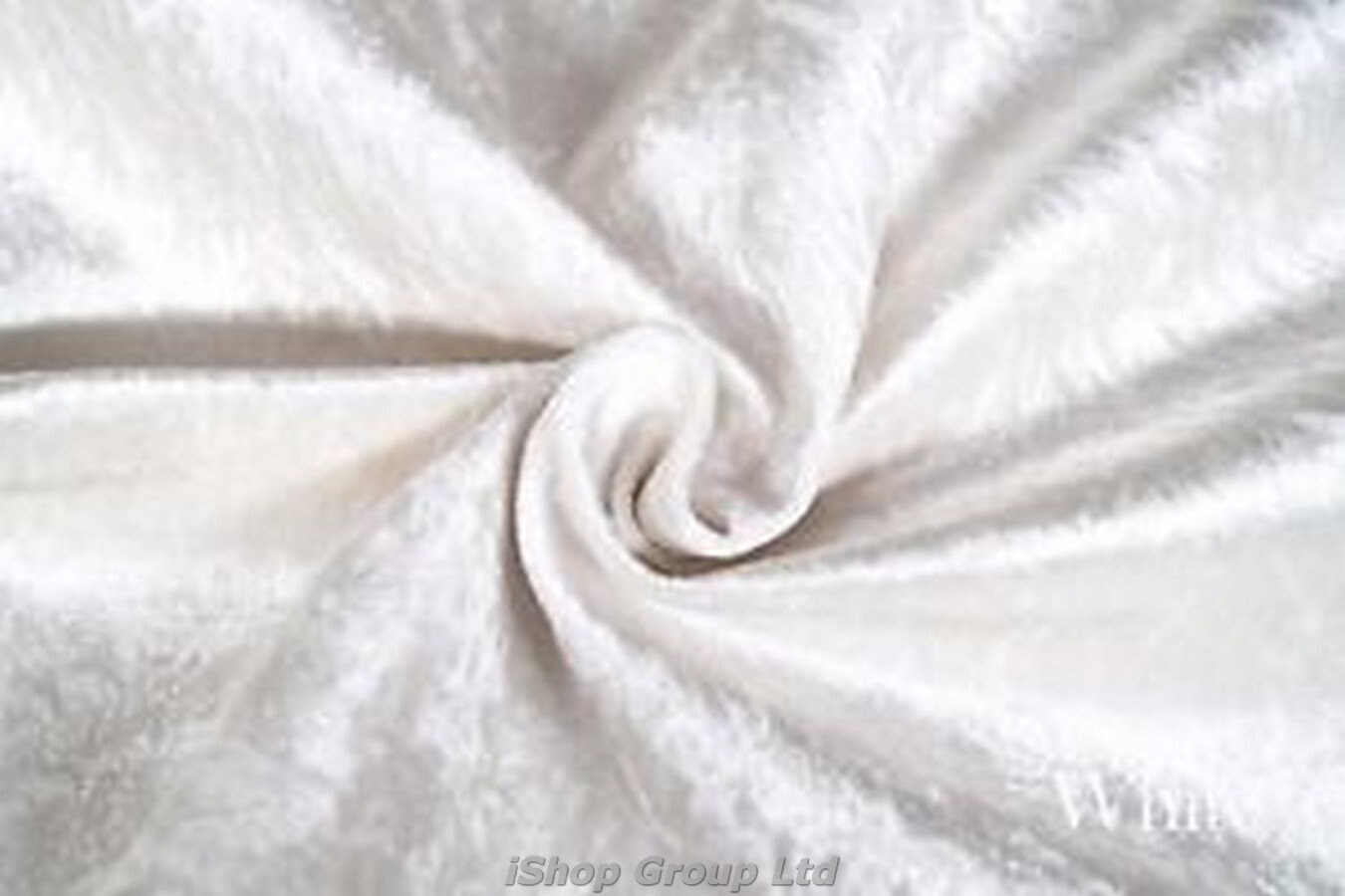 White Glitz Crushed Velvet Velour Fabric Material 1M by 145CM Etsy