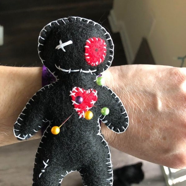Sewing Pattern for Voodoo Doll Pin Cushion