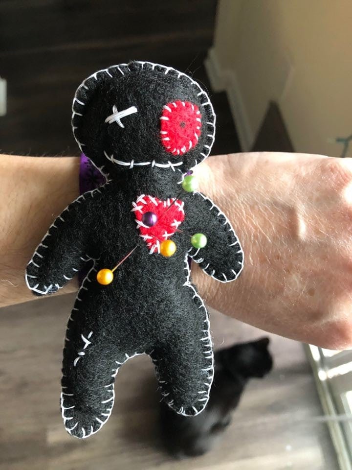 Sewing Pattern for Voodoo Doll Pin Cushion - Etsy