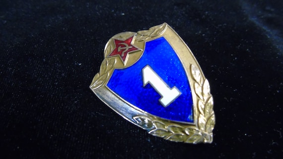 Vintage badge, for collection, very rare, badge of