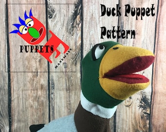 Duck Puppet Pattern