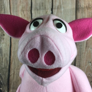 Pig Live-Hand or Rod-Arm Puppet