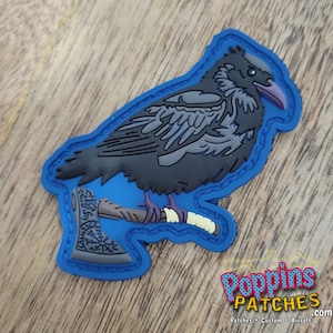 Odins Raven pvc Morale Patch