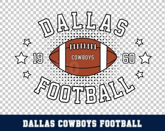 Dallas Football Digital Download, Vector, PNG