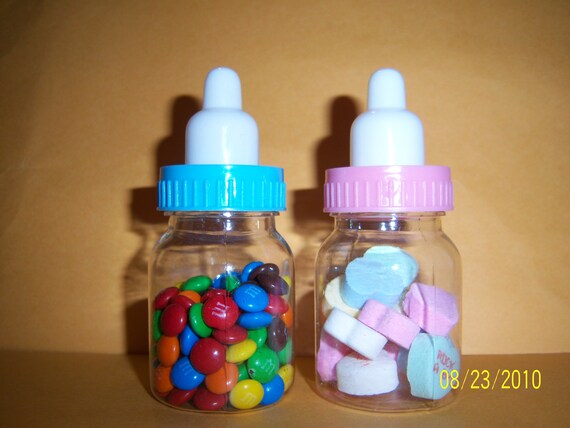 fillable baby bottle favors