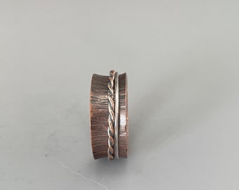 Copper Spinner Ring