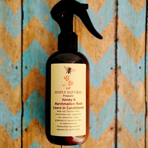Honey & Marshmallow Root Spray Leave in Conditioner Etsy