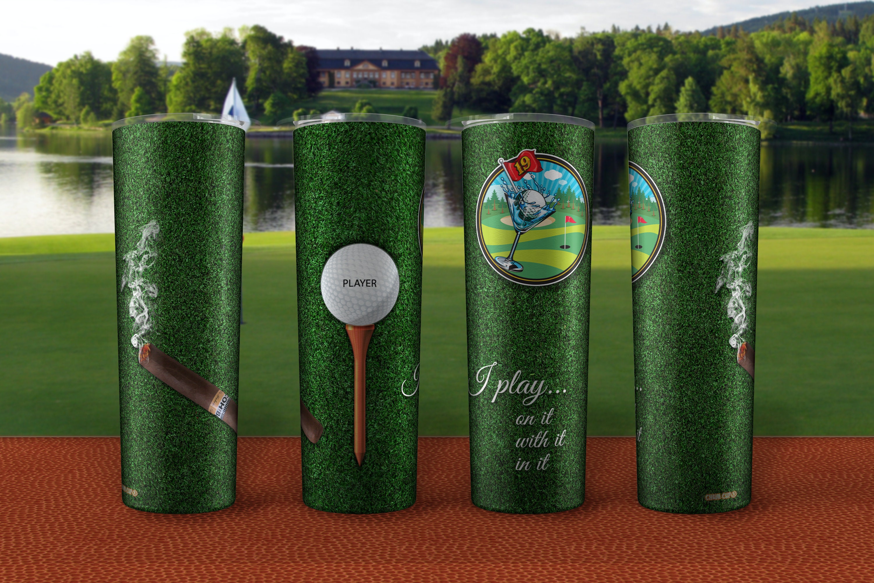 Player Golf Custom made design Sublimation Waterslide Etsy