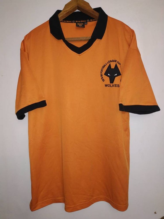 Fc Wolverhampton jersey size L-XL 1979-80 football league cup | Etsy