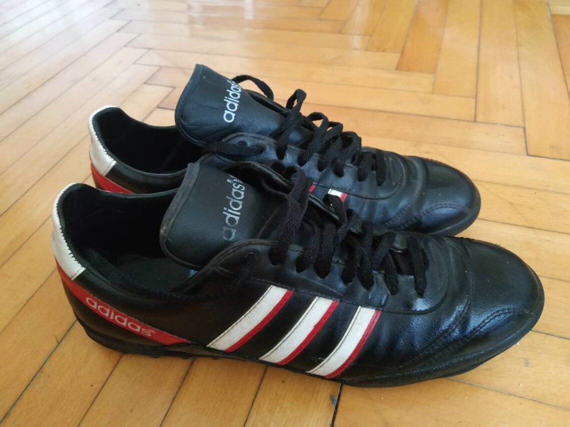 Adidas vintage football boots size FR44 US 9.5 GB 9.5 made in Etsy