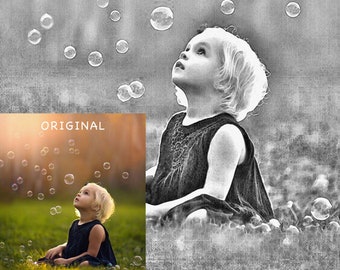 Custom Child Portrait, Custom Children Drawing, Custom Child Drawing, Custom Children Prints, Custom Drawing from Photo, Custom Baby Poster