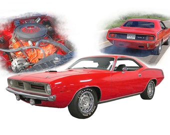 Custom Car Illustration, Custom Car Portrait, Gifts for Men, Gifts for Car Guys, Personalized Gifts for Men, Gift for Car Lover, Car Racer