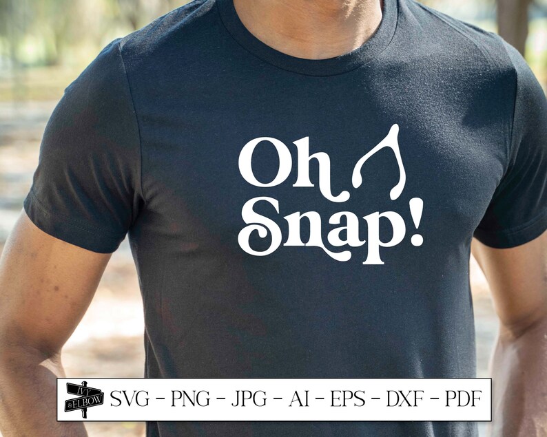 Oh Snap Wishbone Svg Sublimation Designs Thanksgiving SVG | Etsy