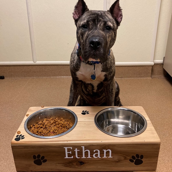 Elevated Dog Bowl Stand - Dog Food Stand - Dog Bowl Stand - Cat Bowl Stand