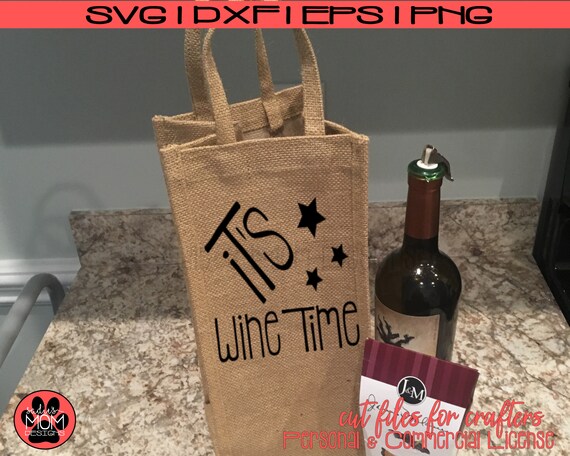 Download Free It S Wine Time Svg Bar Decor Cut File Funny Quote Etsy SVG Cut Files