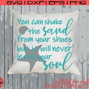 Shake the Sand SVG | Beach Quote Cut File | Instant Download | Digital Files | Cricut | Silhouette Cameo