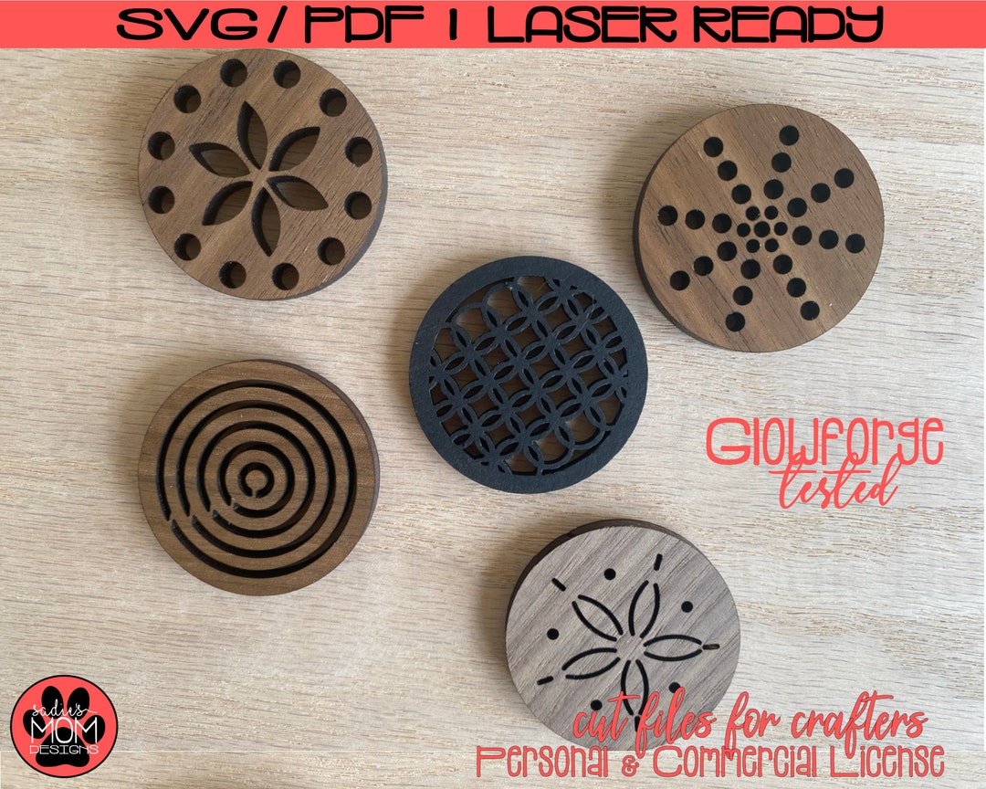 Diffusser Svg Car Vent Diffuser SVG Bundle | Laser Cut Files, 10 Designs (digital ...