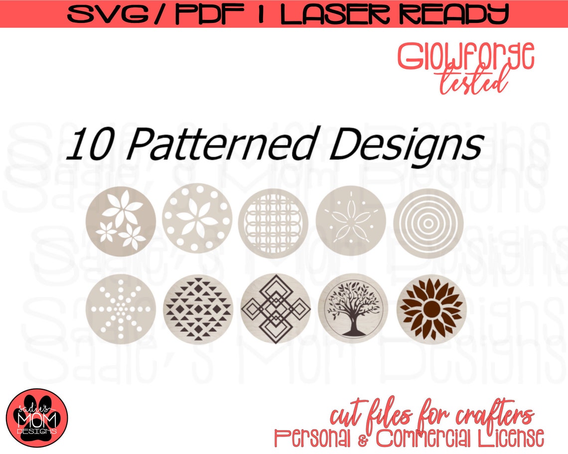 Instant Download Car Vent Diffuser SVG Bundle 10 Designs - Etsy