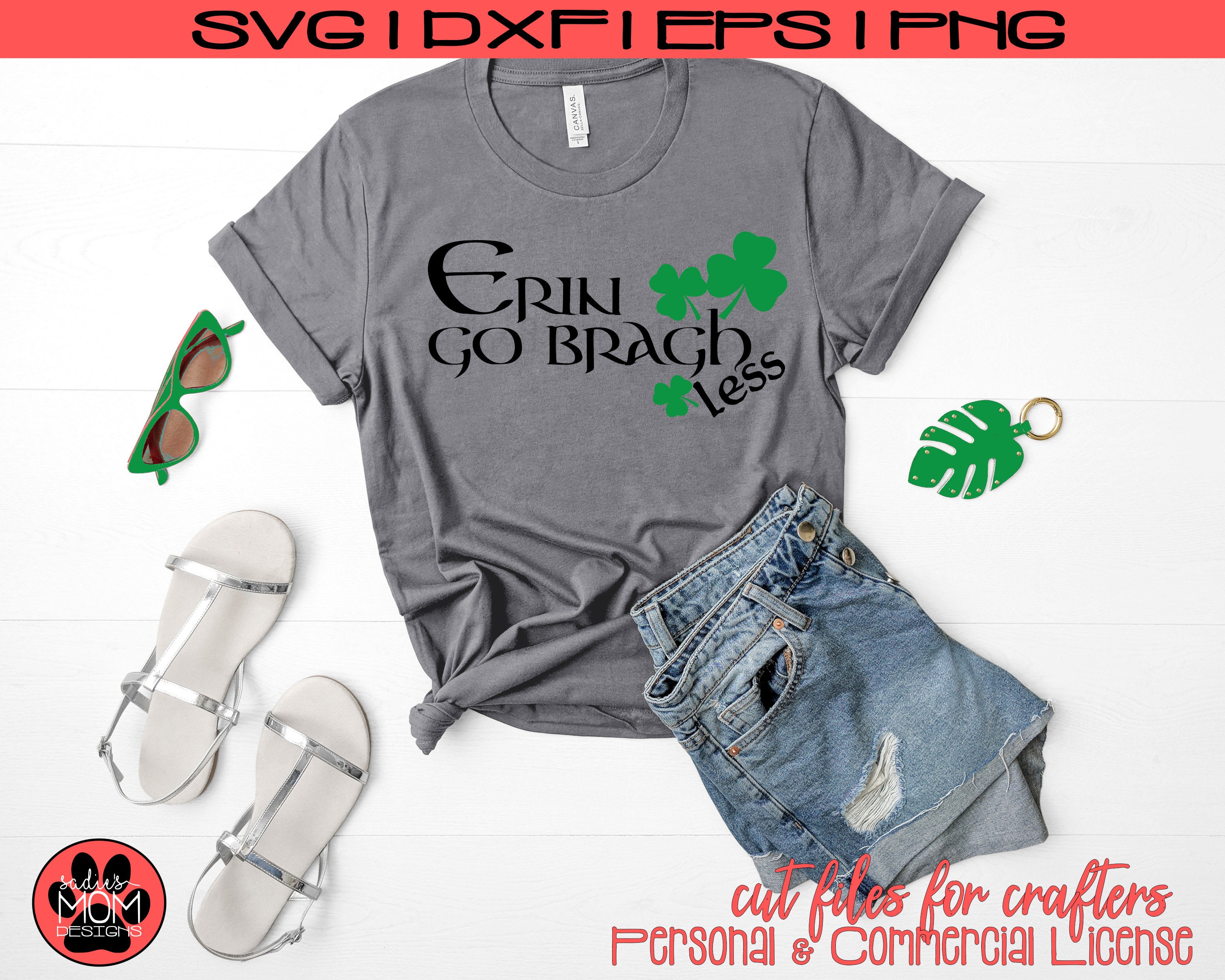 Erin Go Bragh Less Cut File for Cricut & Silhouette Funny - Etsy